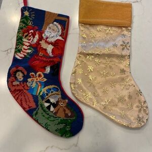 Festive Christmas Stockings Set